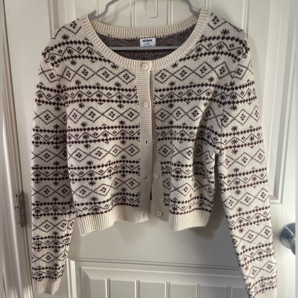 Cotton On ; "Ugly" Sweater ; Woman's Large